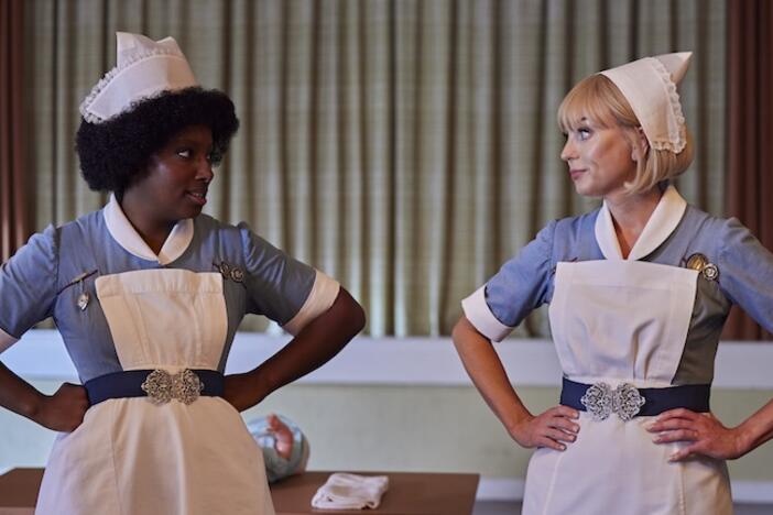 The cast of Call the Midwife